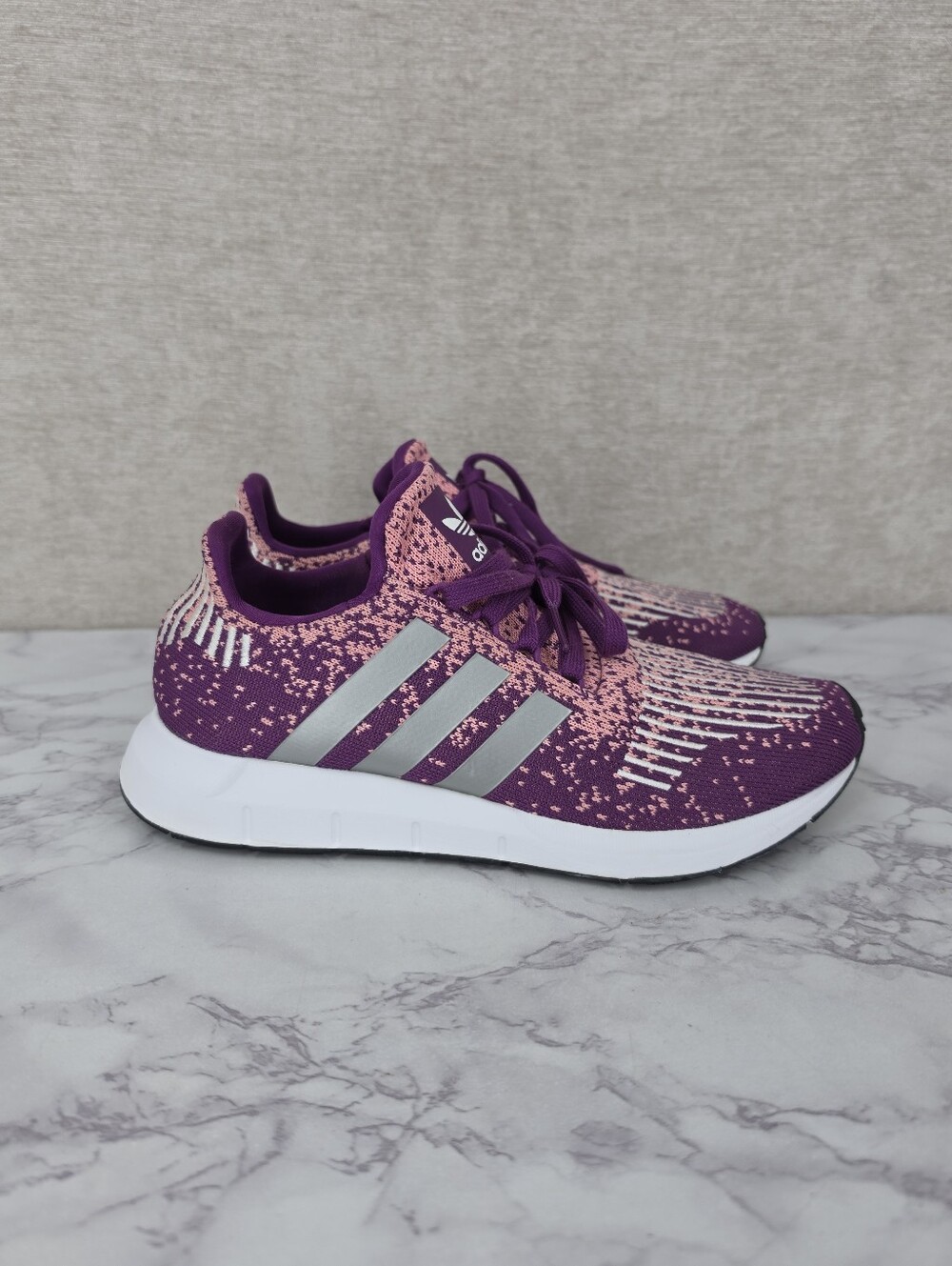 Adidas Women's Swift Run Tennis Shoes Sneakers in Glory Purple